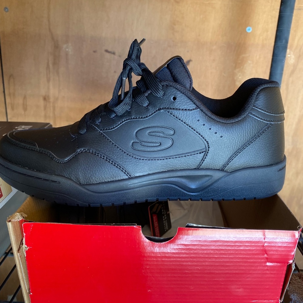 Skechers Black Sneakers Comfortable Athletic Design